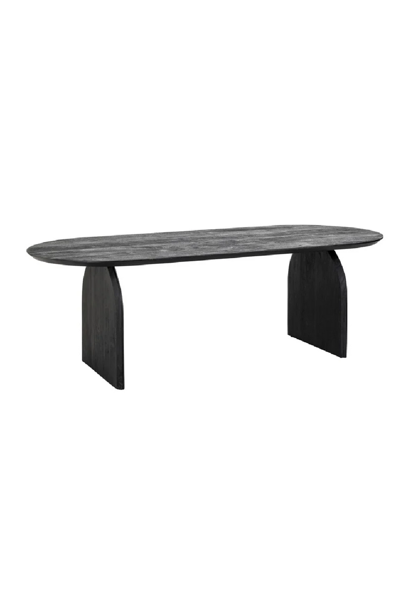 Black Mango Wood Dining Table | OROA Hudson | Oroatrade.com