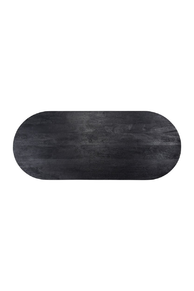 Black Mango Wood Dining Table | OROA Hudson | Oroatrade.com