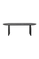 Black Mango Wood Dining Table | Richmond Interiors Hudson | Oroatrade.com