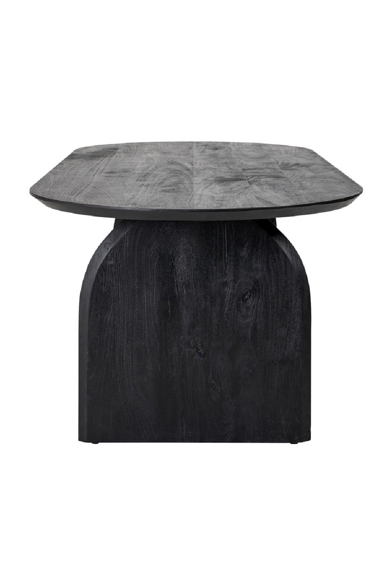 Black Mango Wood Dining Table | OROA Hudson | Oroatrade.com