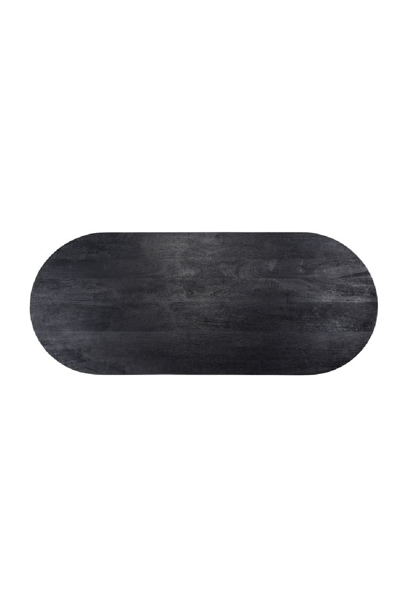 Black Mango Wood Dining Table | OROA Hudson | Oroatrade.com