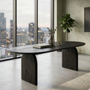Black Mango Wood Dining Table | Richmond Interiors Hudson