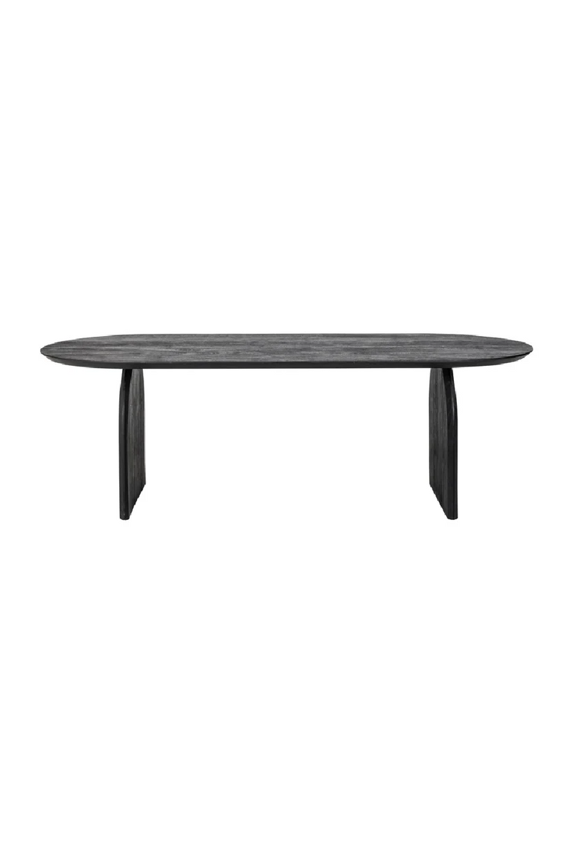 Black Mango Wood Dining Table | OROA Hudson | Oroatrade.com