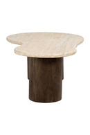 Organic-Shaped Travertine Coffee Table | Richmond Interiors Douglas | Oroatrade.com