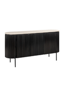 Oval Travertine Sideboard | Richmond Interiors Hampton | Oroatrade.com
