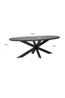 Oval Stone Dining Table | Richmond Interiors Scotch | Oroatrade.com