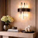 Glass Crystal Wall Lamp | Richmond Interiors Avan