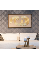 Gold Modern Wall Art | Richmond Interiors Eden | Oroatrade.com