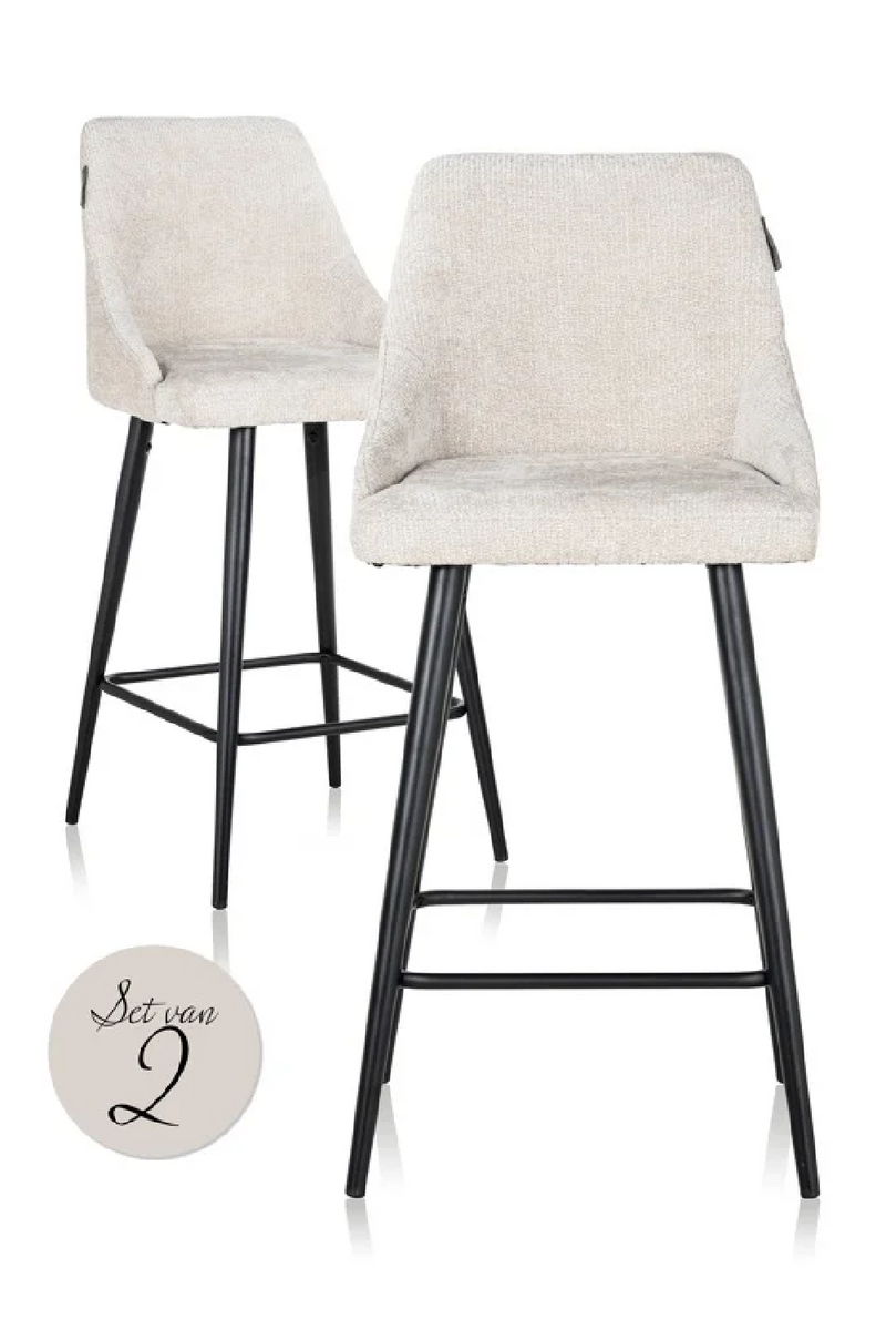 Modern Minimalist Counter Stools (2) | OROA Brooke | Oroatrade.com