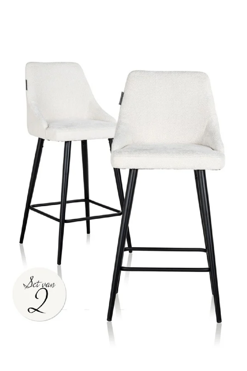 Modern Minimalist Counter Stools (2) | OROA Brooke | Oroatrade.com