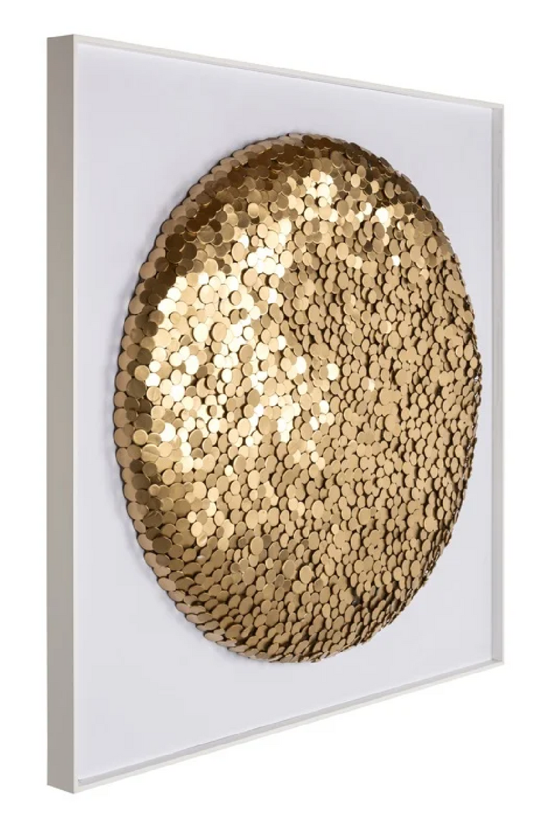 Gold Round Wall Art | OROA Maya | Oroatrade.com