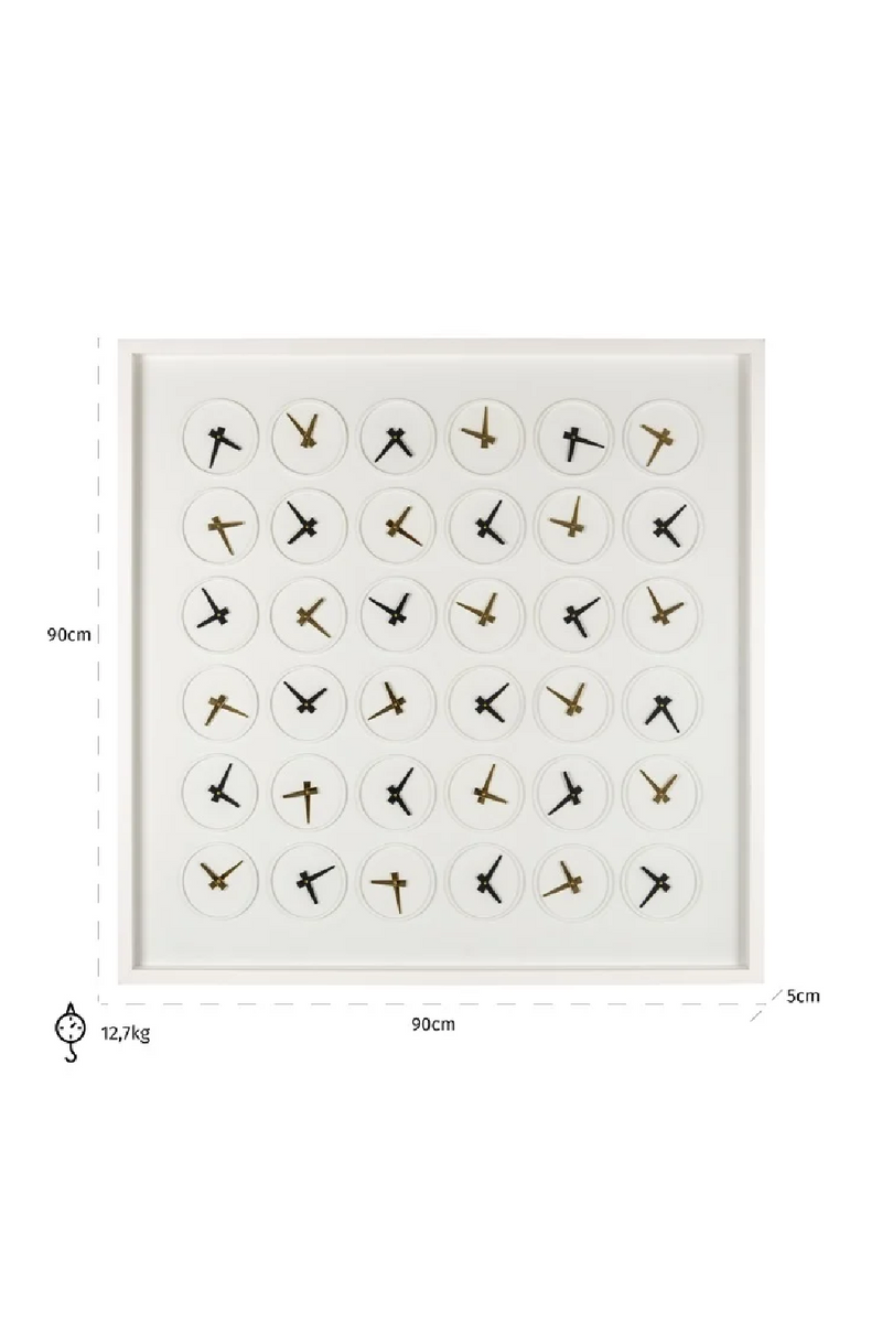 Clock Collage Wall Art | OROA Time | Oroatrade.com