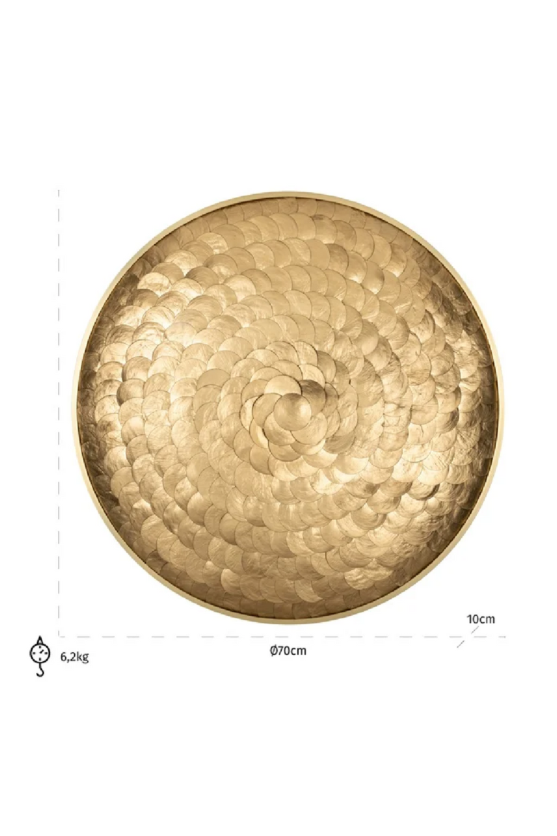 Gold Circle Wall Art | OROA Valentine | Oroatrade.com