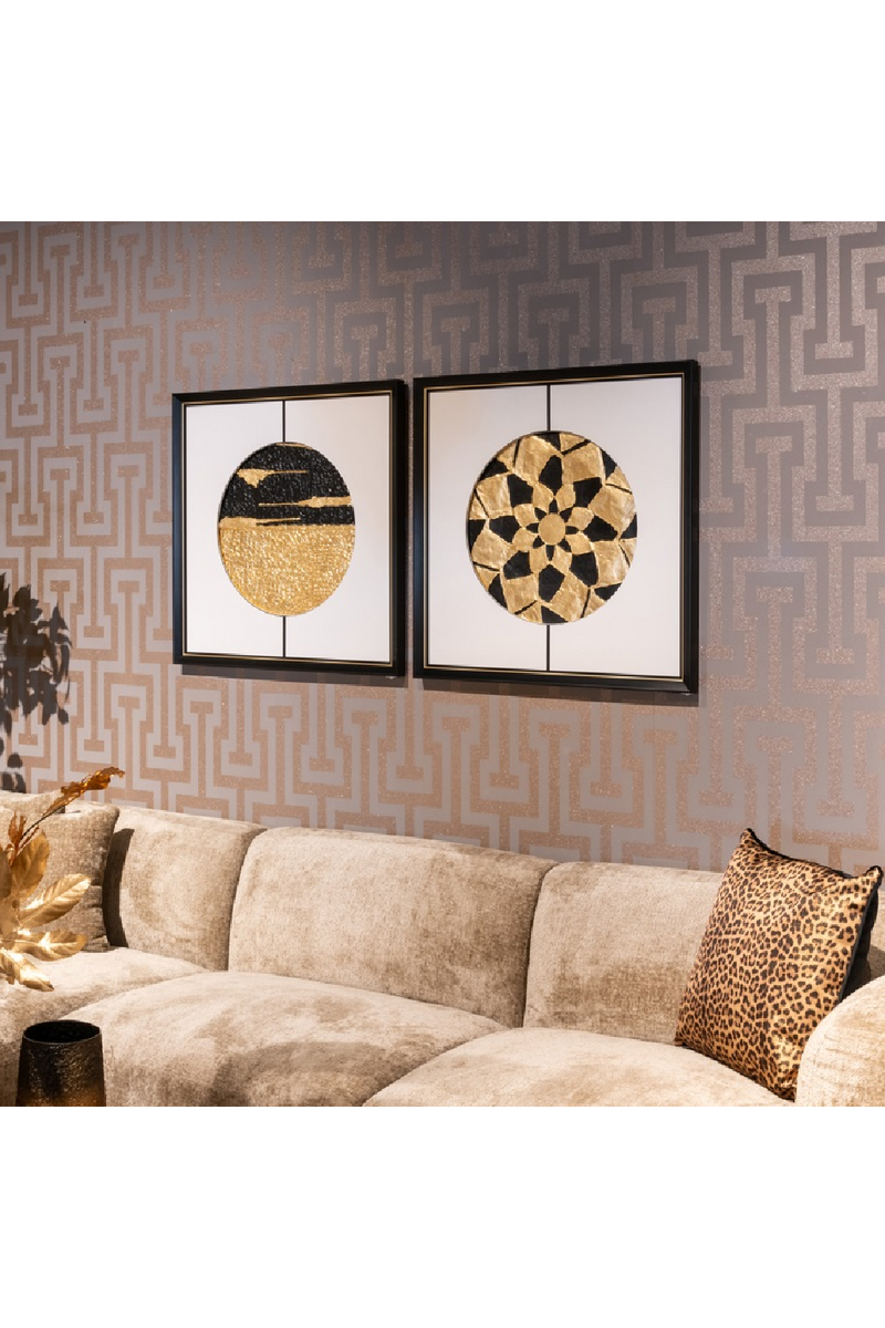 Gold & Black Wall Art | OROA Sun | Oroatrade.com