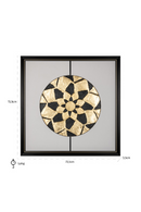 Gold & Black Wall Art | Richmond Interiors Sun | Oroatrade.com