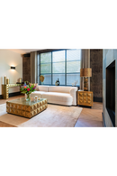 Gold Faceted Coffee Table | Richmond Interiors Collada | Oroatrade.com