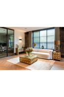 Gold Faceted Coffee Table | Richmond Interiors Collada | Oroatrade.com