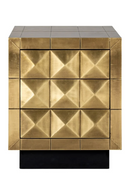 Gold Faceted Cabinet | Richmond Interiors Collada | Oroatrade.com