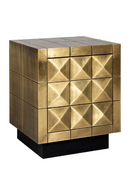 Gold Faceted Cabinet | Richmond Interiors Collada | Oroatrade.com