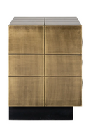 Gold Faceted Cabinet | Richmond Interiors Collada | Oroatrade.com