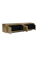 Gold Faceted TV Unit | Richmond Interiors Collada | Oroatrade.com