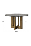 Round Marble Dining Table | Richmond Interiors Collada | Oroatrade.com
