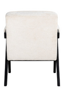 White Chenille Easy Chair | Richmond Interiors Cooper | Oroatrade.com
