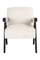 White Chenille Easy Chair | Richmond Interiors Cooper | Oroatrade.com
