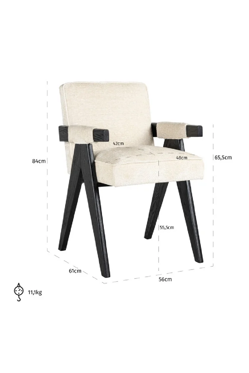 Modern White Dining Chair | OROA Cooper | Oroatrade.com