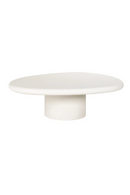White Pebble-Shaped Coffee Table | Richmond Interiors Bloomstone | Oroatrade.com