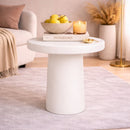 White Round Side Table | Richmond Interiors Bloomstone