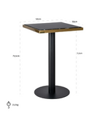 Square Marble Dining Table | Richmond Interiors Zenza | Oroatrade.com