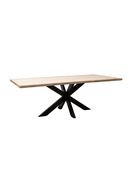 Rectangular Travertine Dining Table | Richmond Interiors Avalon | Oroatrade.com