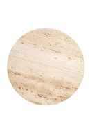 Round Travertine Nesting Side Tables (2) | Richmond Interiors Avalon | Oroatrade.com