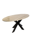 Oval Travertine Dining Table | Richmond Interiors Avalon | Oroatrade.com