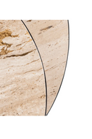 Round Travertine Layered Coffee Table | Richmond Interiors Avalon | Oroatrade.com