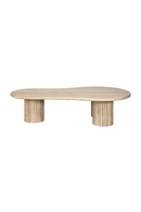 Travertine Organic Coffee Table | Richmond Interiors La Cantera | Oroatrade.com