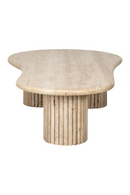 Travertine Organic Coffee Table | Richmond Interiors La Cantera | Oroatrade.com