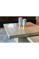 Square Travertine Coffee Table (2) | Richmond Interiors La Cantera | Oroatrade.com