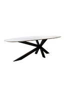 Marble Organic-Shaped Dining Table | Richmond Interiors Trocadero | Oroatrade.com