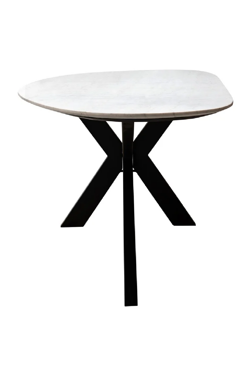 Marble Organic-Shaped Dining Table | OROA Trocadero | Oroatrade.com