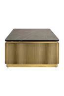 Gold Rectangular Coffee Table | Richmond Interiors Ironville | Oroatrade.com