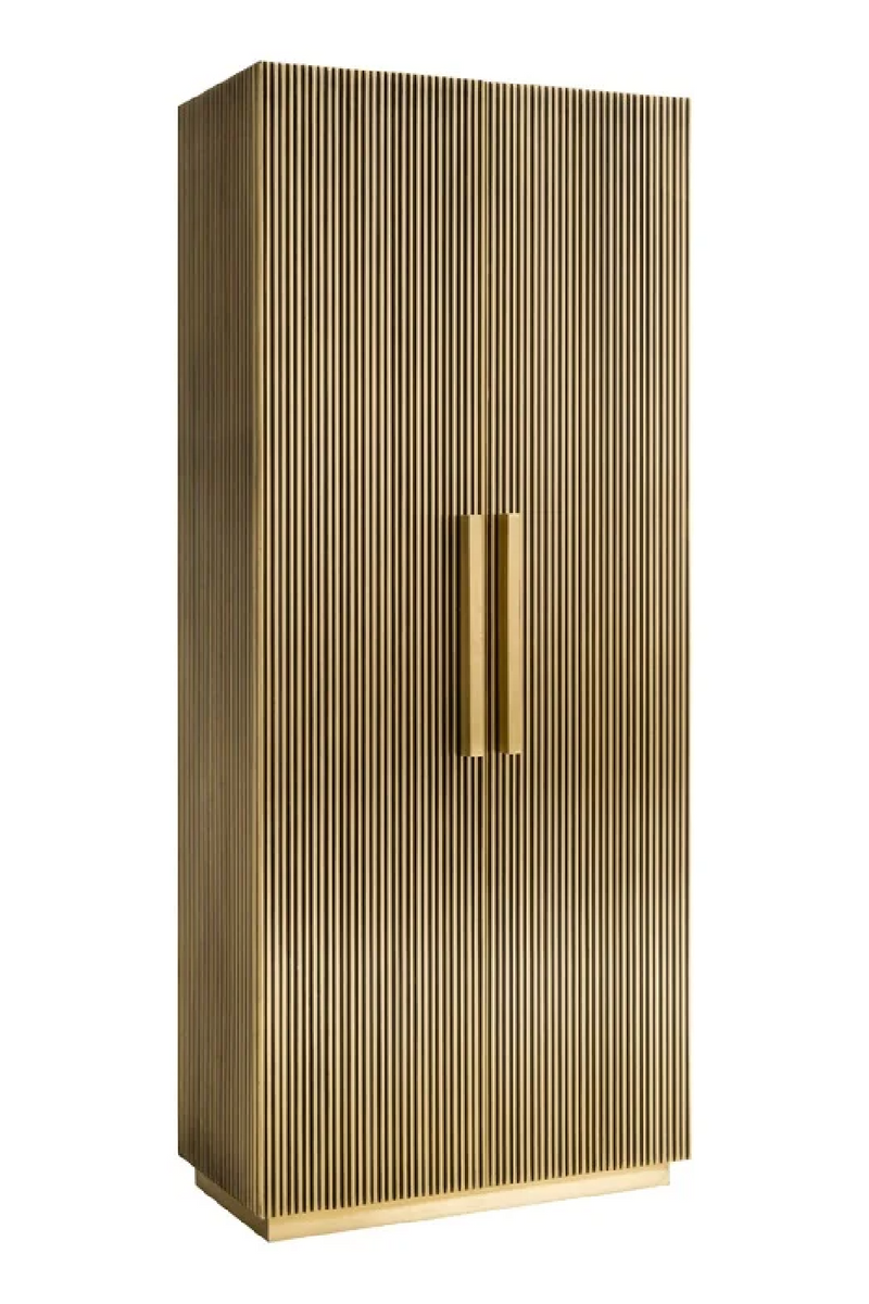 Gold 2-Door Cabinet | OROA Ironville | Oroatrade.com