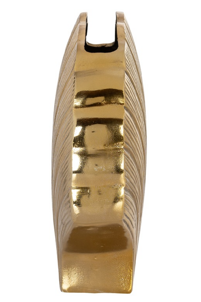 Gold Seashell Vase L | OROA Noé | Oroatrade.com