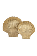 Gold Seashell Vase L | Richmond Interiors Noé | Oroatrade.com