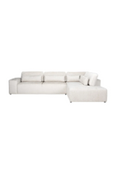 Cream 3-Seater Sofa with Ottoman | Richmond Interiors Lund | Oroatrade.com
