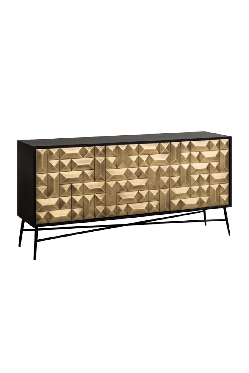 Faceted Modern Sideboard | OROA Tetro | Oroatrade.com