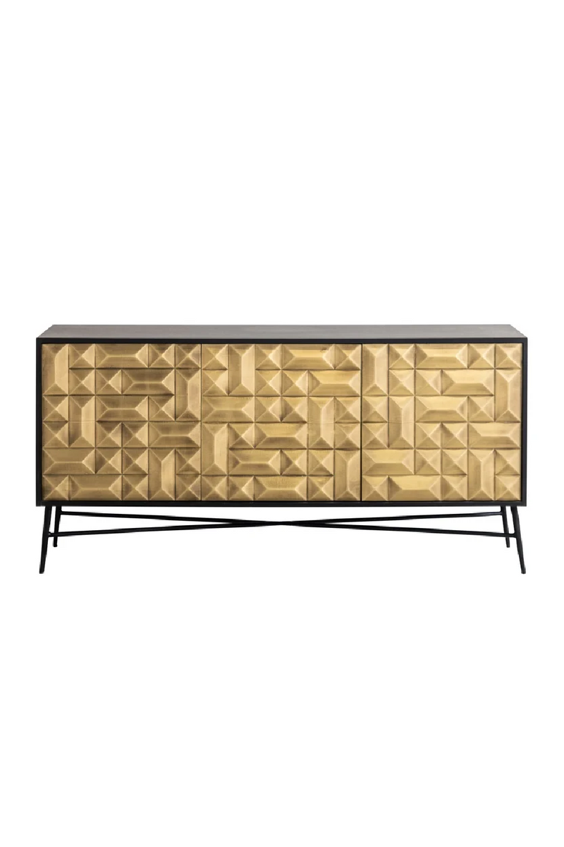 Faceted Modern Sideboard | OROA Tetro | Oroatrade.com