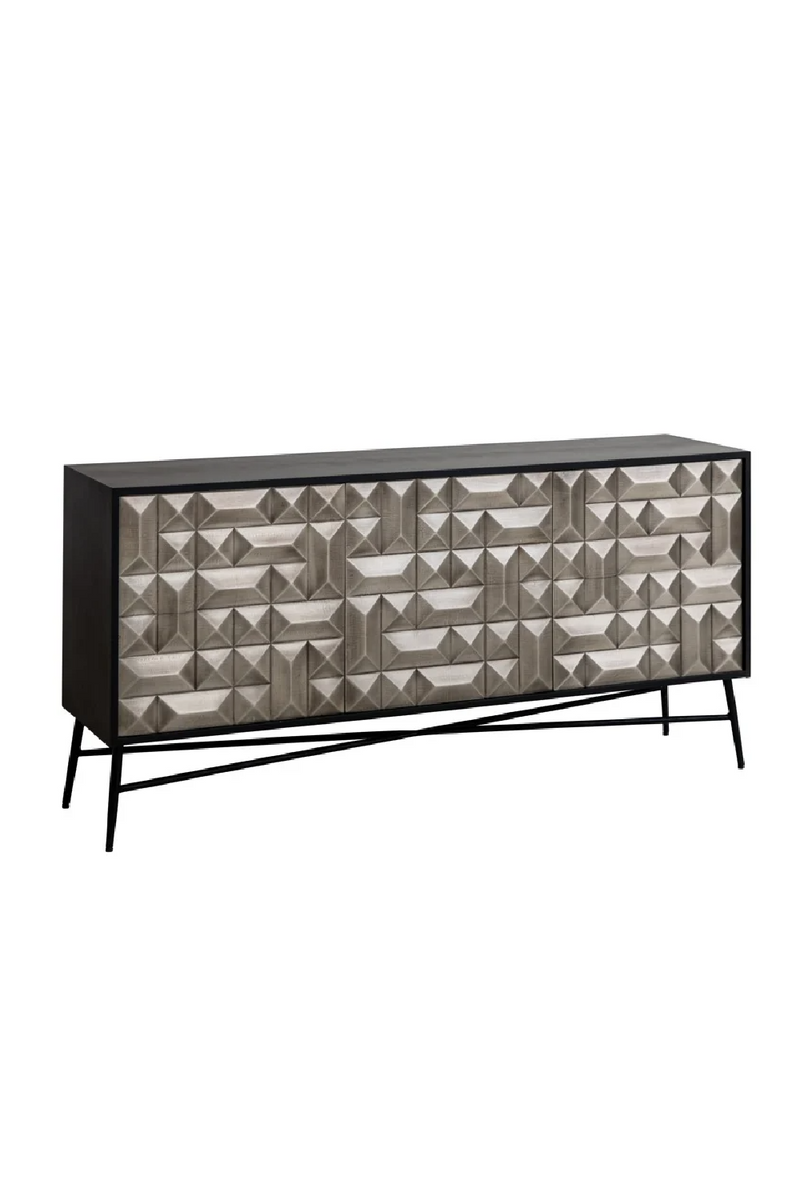 Faceted Modern Sideboard | OROA Tetro | Oroatrade.com