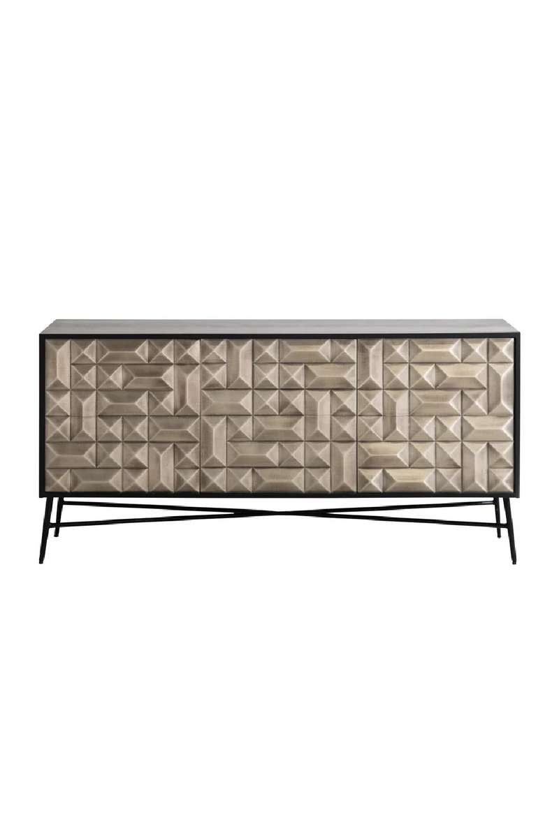 Faceted Modern Sideboard | OROA Tetro | Oroatrade.com